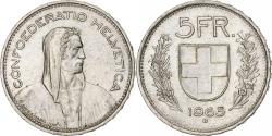 World Coins - Coin, Switzerland, 5 Francs, 1965, Bern, , Silver, KM:40