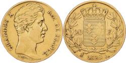World Coins - France, 20 Francs, Charles X, 1828, Paris, Gold, EF(40-45), KM:726.1