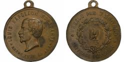 World Coins - France, Token, Louis Napoléon Bonaparte Réélu au Suffrage Universel, 1851