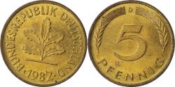 World Coins - Coin, GERMANY - FEDERAL REPUBLIC, 5 Pfennig, 1982