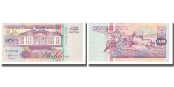 World Coins - Banknote, Surinam, 100 Gulden, 1991, 1991-07-09, KM:139a, AU(55-58)