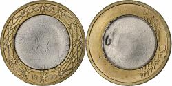 World Coins - France, 1 Euro, error split core, 1999, Pessac, Bi-Metallic,