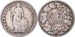 World Coins - Coin, Switzerland, 1/2 Franc, 1906