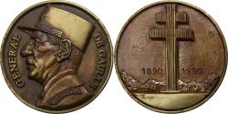 World Coins - France, Medal, Centenaire de la Naissance du Général de Gaulle, 1980, Bronze