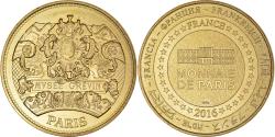 World Coins - France, Token, Touristic token, Paris - Musée Grévin - Colonne Jackson, 2016