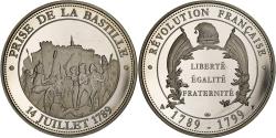 World Coins - France, Medal, Révolution Française, Prise de la Bastille, Copper-nickel