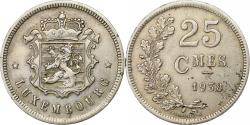 World Coins - Luxembourg, Charlotte, 25 Centimes, 1938, Copper-nickel, , KM:42a.1