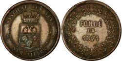World Coins - France, Token, Syndicat des Vins, Versailles, 1871, Bescher, , Cuivre