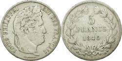 World Coins - Coin, France, Louis-Philippe, 5 Francs, 1840, Bordeaux, , Silver