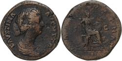 Ancient Coins - Faustina II, Sestertius, 161-176, Rome, Bronze, , RIC:1663