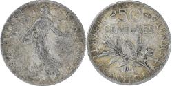 World Coins - Coin, France, Semeuse, 50 Centimes, 1916, Paris, , Silver, KM:854