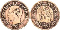 World Coins - Coin, France, 2 Centimes, 1857