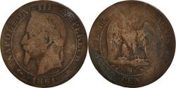World Coins - Coin, France, 5 Centimes, 1861