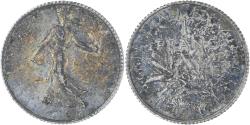 World Coins - Coin, France, Semeuse, Franc, 1916, Paris, , Silver, KM:844.1