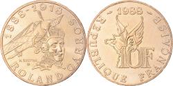 World Coins - Coin, France, Roland Garros, 10 Francs, 1988, Pessac, Tranche B,