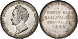 World Coins - German States, SAXE-MEININGEN, Bernhard II, Gulden, 1829, Rare, Silver