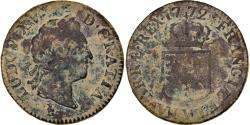 World Coins - Coin, France, Louis XV, Sol à la vieille tête, Sol, 1772, Troyes,