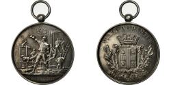 World Coins - France, Medal, Ville de Pantin, Sports, Gymnastique, 1887, , Silver