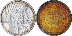 World Coins - France, 5 Euro, 2008, Monnaie de Paris, Semeuse, , Silver, KM:1534