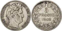 World Coins - Coin, France, Louis-Philippe, 5 Francs, 1842, Lille, , Silver
