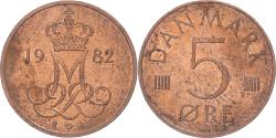 World Coins - Coin, Denmark, 5 Öre, 1982