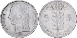 World Coins - Belgium, 5 Francs, 5 Frank, 1968, Copper-nickel, , KM:134.1
