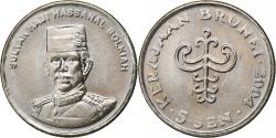 World Coins - BRUNEI, Sultan Hassanal Bolkiah, 5 Sen, 2004, Copper-nickel, , KM:35