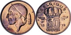 World Coins - Belgium, Baudouin I, 50 Centimes, 1978, , Bronze, KM:144
