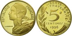 World Coins - Coin, France, Marianne, 5 Centimes, 1996, Paris, , Aluminum-Bronze