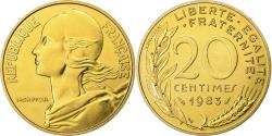 World Coins - Coin, France, Marianne, 20 Centimes, 1983, Paris, , Aluminum-Bronze