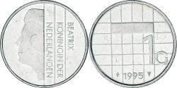 World Coins - Netherlands, Gulden, 1995