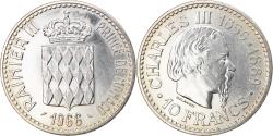 World Coins - Coin, Monaco, Rainier III, 10 Francs, 1966, , Silver, KM:146