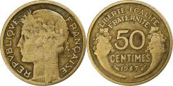 World Coins - France, 50 Centimes, Morlon, 1947, Cupro-Aluminium, , Gadoury:423b