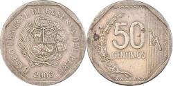 World Coins - Coin, Peru, 50 Centimos, 2006