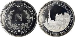 World Coins - France, Medal, Retour des Cendres de Napoléon Ier aux Invalides, History