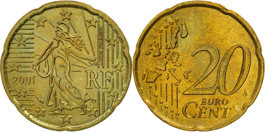 20 euro cent coin value