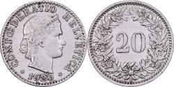 World Coins - Switzerland, 20 Rappen, 1920, Bern, Nickel, , KM:29