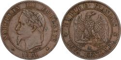World Coins - France, Napoleon III, 2 Centimes, Napoléon III, 1861, Paris, Bronze,