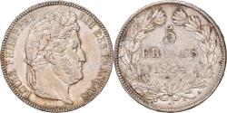 World Coins - Coin, France, Louis-Philippe, 5 Francs, 1834, Paris, , Silver
