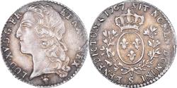 World Coins - Coin, France, Louis XV, 1/10 Écu au bandeau, 12 Sols, 1/10 ECU, 1767, Reims