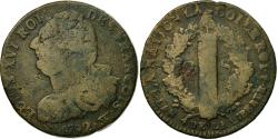 World Coins - Coin, France, 2 sols françois, 2 Sols, 1792, Lille, , Bronze