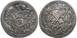 World Coins - German States, Kreuzer, 1754, Regensburg, Billon,