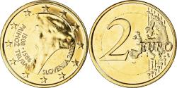 World Coins - Slovenia, 2 Euro, 2008, Primoz Trubar, , Copper-Nickel Gilt