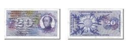 World Coins - Banknote, Switzerland, 20 Franken, 1971, 1971-02-10, EF(40-45)