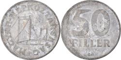 World Coins - Coin, Hungary, 50 Fillér, 1987