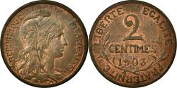 World Coins - Coin, France, Dupuis, 2 Centimes, 1903, Paris, , Bronze, KM:841
