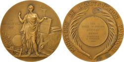 World Coins - France, Medal, Ministère de l'Instruction Publique, Dubois.A, , Bronze
