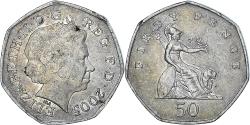 World Coins - Coin, Great Britain, 50 Pence, 2005