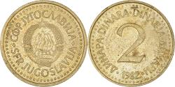 World Coins - Coin, Yugoslavia, 2 Dinara, 1982