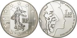 World Coins - France, 1-1/2 Euro, 2008, Silver, , KM:1537